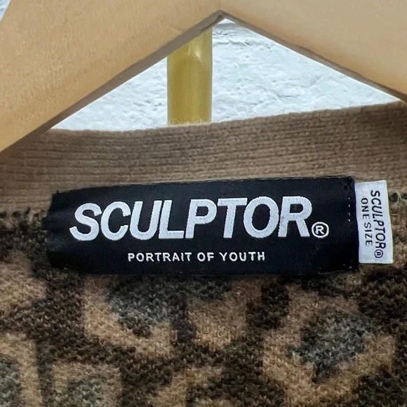 Sculptor Leopard Print Cardigan - Picture 2 of 2